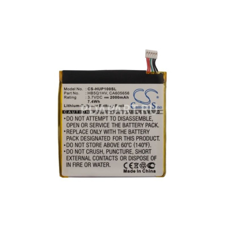 Аккумулятор для Huawei Ascend P1 XL, D1 Quad XL (HB5Q1HV) 2000mah CS