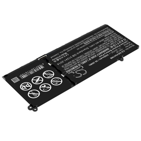 Аккумулятор для Dell Vostro 3511, Inspiron 5418, Latitude 3320 (G91J0) 3500mAh