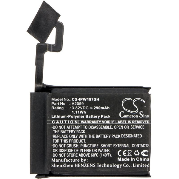 Аккумулятор для Apple Watch 4 (A1976) 44mm 290mAh