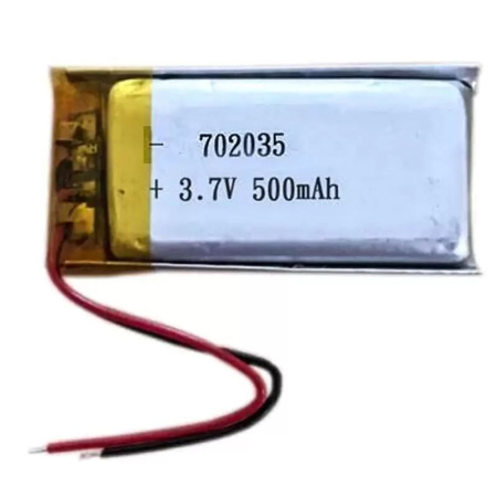 Аккумулятор OEM 702035 (Li-Pol, 500mAh, 3.7V)