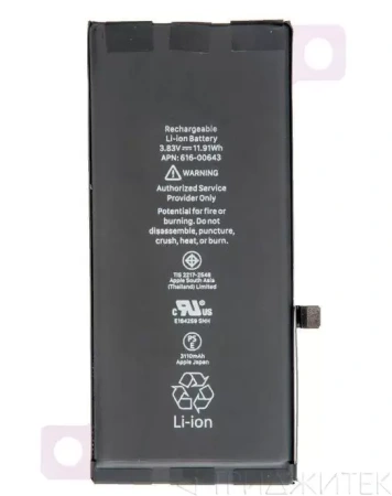 Купить Аккумулятор для Apple iPhone 11, 3.82В, 3110мАч Аккумулятор для Apple iPhone 11, 3.82В, 3110мАч