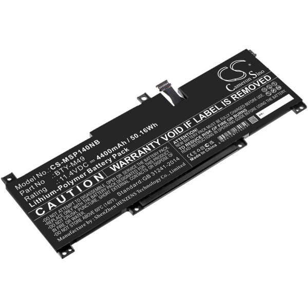 Аккумулятор для MSI GSP14, Modern 14 серии (BTY-M49) 4400mAh