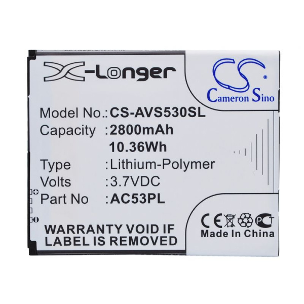 Аккумулятор для Archos 53 Platinum 2800mah