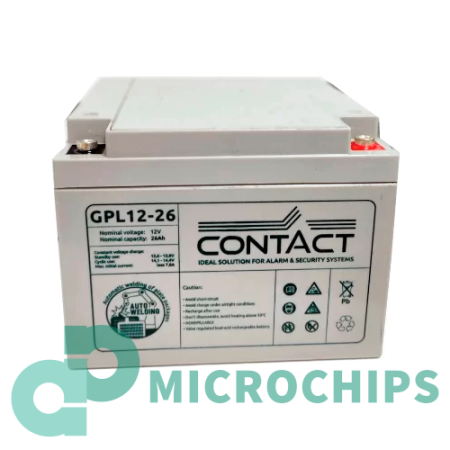 Аккумулятор Contact GPL 12-26 (AGM, 26Ah)