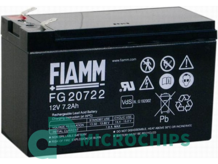 Аккумулятор Fiamm FG20722 (AGM, 7.2Ah)