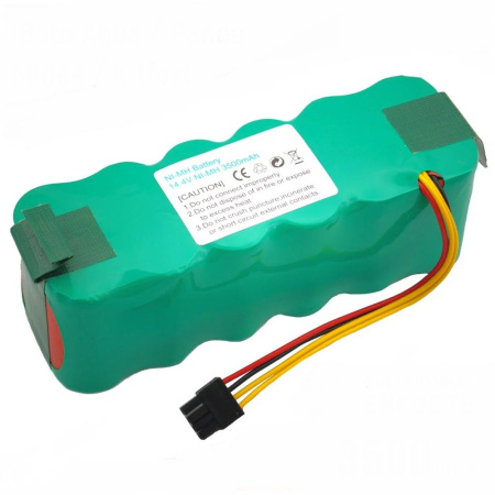 Купить Аккумулятор для пылесоса iBoto Aqua, Panda X500, X900, X600, Midea VCR15, VCR16, Kitfort KT-503, KT-504, KT-516, Ecovacs Deebot X500, 14.4В, 3500мАч Аккумулятор для пылесоса iBoto Aqua, Panda X500, X900, X600, Midea VCR15, VCR16, Kitfort KT-503, KT-504, KT-516, Ecovacs Deebot X500, 14.4В, 3500мАч