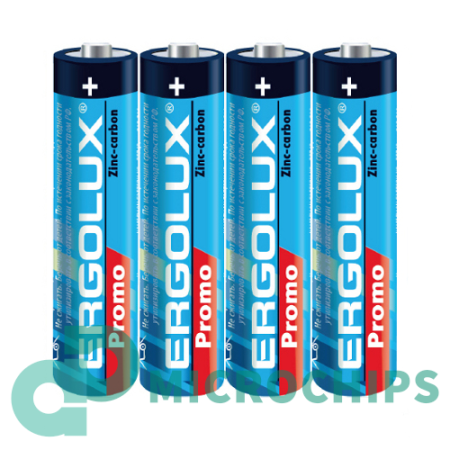 Батарейка Ergolux PROMO R03/AAA 4S