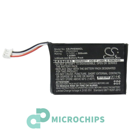 Аккумулятор для Philips S9A 500mah