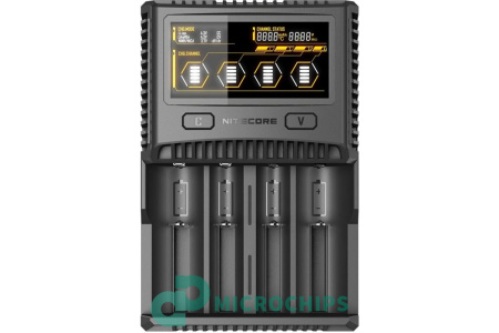 Зарядное устройство Nitecore SC4 (NiCd/NiMH/Li-ion)