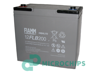Купить Аккумулятор Fiamm 12FLB200 P (AGM, 55Ah) Аккумулятор Fiamm 12FLB200 P (AGM, 55Ah)