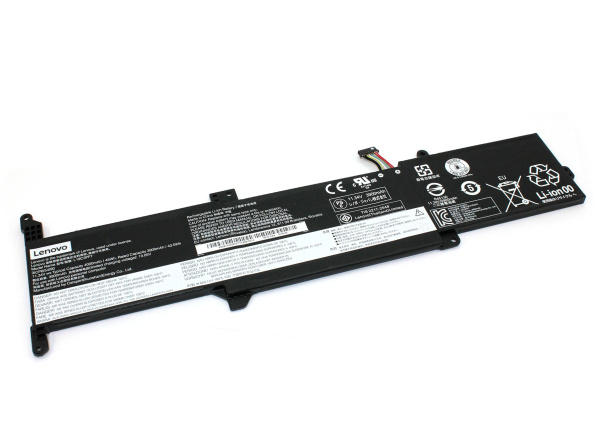 Аккумулятор (батарея) L19C3PF7 для ноутбука Lenovo IdeaPad 3-14, 11.34V, 45Vт, 370mAh