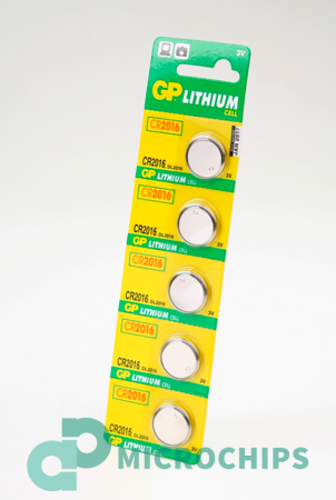 Купить Батарейка GP Lithium CR2016 5BP Батарейка GP Lithium CR2016 5BP