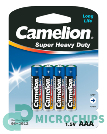 Батарейка Camelion Super HD Blue R03/AAA 4BP