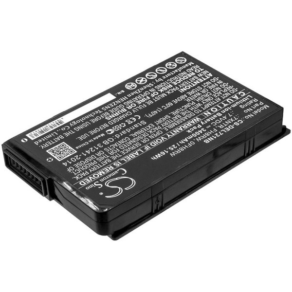 Аккумулятор для Dell Latitude 12 7202, Latitude 7212 3400mah
