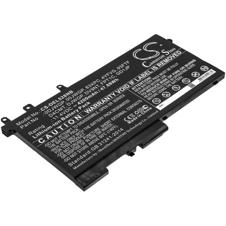 Аккумулятор для Dell Latitude 5280, 5290, 5590 (00JWGP) 4200mah