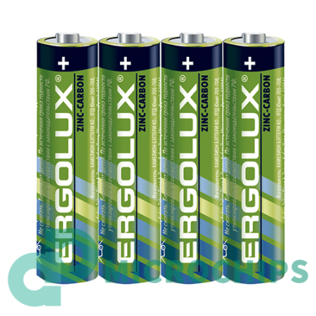 Батарейка Ergolux R03/AAA 4S