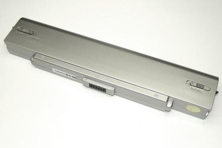 Аккумулятор (батарея) для ноутбука Sony Vaio VGN-FE VGN-FS (VGP-BPS2), 11.1V, 5200mAh OEM серебристая