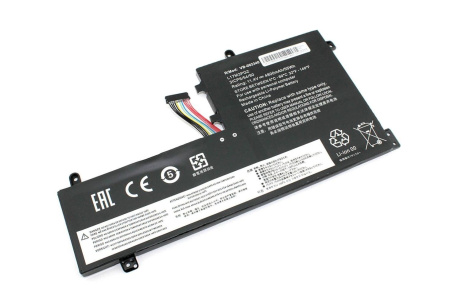 Аккумулятор (батарея) для ноутбука Lenovo Legion Y7000 (L17M3PG2) 11.4V, 4800mAh OEM короткий шлейф