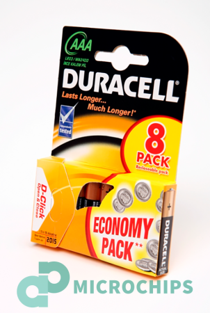 Батарейка Duracell LR03/AAA (MN2400) 8BP