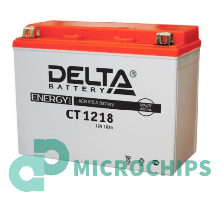 Купить Аккумулятор Delta CT 1218 (AGM, 18Ah) Аккумулятор Delta CT 1218 (AGM, 18Ah)