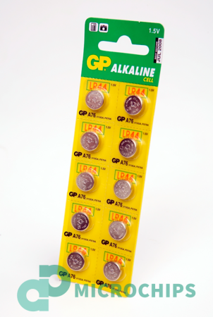 Батарейка GP LR44 (A76) 10BP