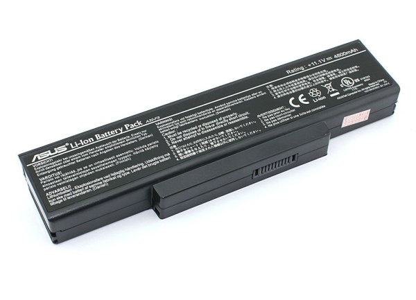 Аккумулятор (батарея) для ноутбука Asus A9, F2, F3, S9, 11.1V, 4800mAh A33-F3 черная