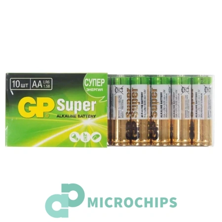Батарейка GP Super LR6/AA 10BP