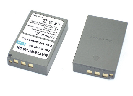 Аккумулятор PS-BLS5 для фотоаппарата Olympus OM-D E-M10, 7.4В, 1800мАч