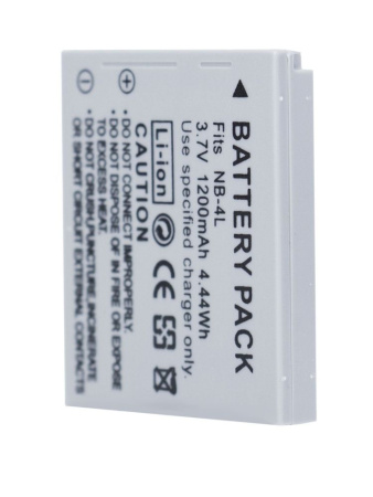 Аккумулятор NB-4L для фотоаппарата Canon Digital IXUS, 3.7В, 1200мАч