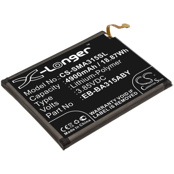 Купить Аккумулятор для Samsung Galaxy A22, A31, A32 4G (EB-BA315ABY) 4900mAh Аккумулятор для Samsung Galaxy A22, A31, A32 4G (EB-BA315ABY) 4900mAh
