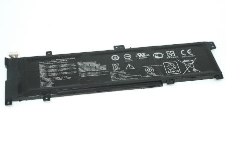 Аккумулятор (батарея) для ноутбука Asus K501LB (B31N1429), 11.4V, 4110mAh черная (оригинал)