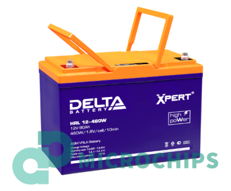 Аккумулятор Delta XPERT HRL 12-460 W (AGM, 90Ah)