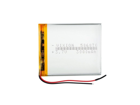 Аккумулятор Vixion 506070 (Li-Pol, 3000mAh, 3.7V)