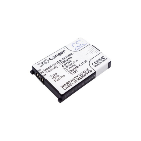 Аккумулятор для Siemens C35, M35, S35, Gigaset SL30, 4000 1300mah