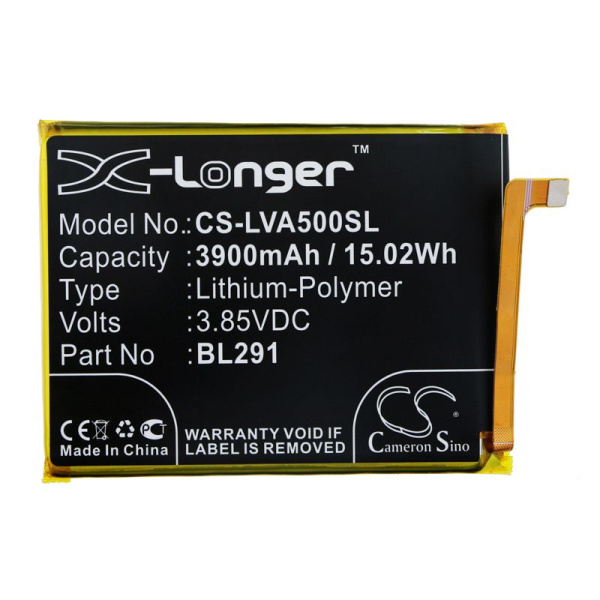 Аккумулятор для Lenovo A5 (BL291) 3900mah