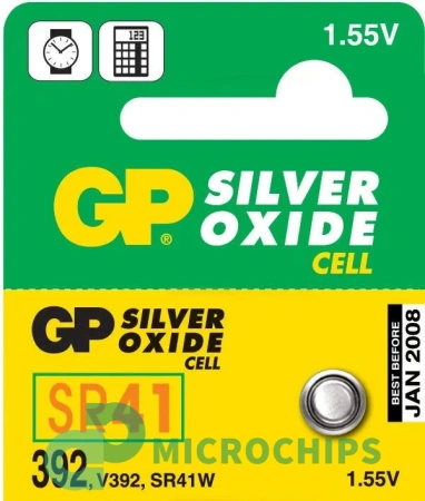 Батарейка GP SR41 (392)