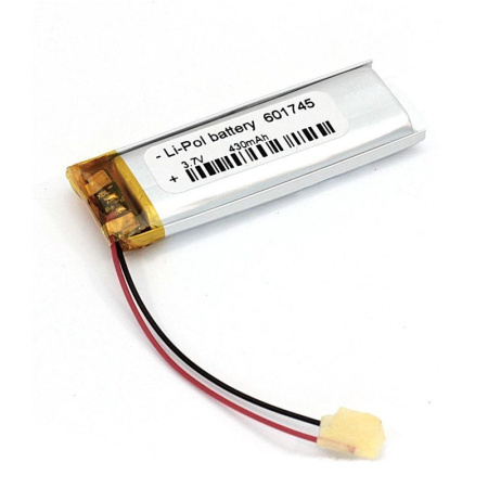 Аккумулятор OEM 601745 (Li-Pol, 430mAh, 3.7V) Аккумулятор OEM 601745 (Li-Pol, 430mAh, 3.7V)