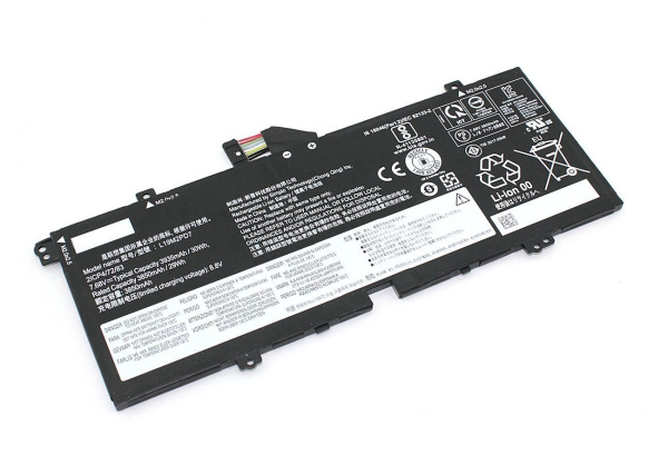 Аккумулятор (батарея) L19C2PD7 для ноутбука Lenovo IdeaPad Duet 3, 7.68V, 3935mAh