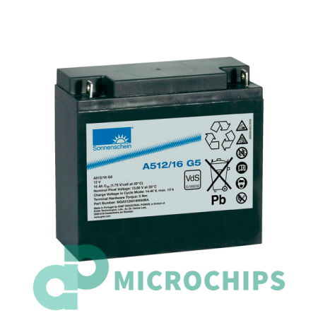 Аккумулятор Sonnenschein A512/16 G5 для ИБП (GEL, 16Ah)