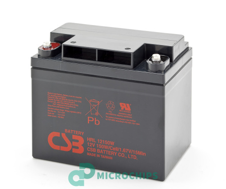 Аккумулятор CSB HRL12150W (AGM, 38Ah)