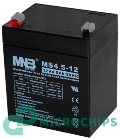 Купить Аккумулятор MNB MS 4.5-12 F1 (AGM, 4.5Ah) Аккумулятор MNB MS 4.5-12 F1 (AGM, 4.5Ah)