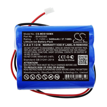 Аккумулятор для Medsonic MSCPR-1A 3400mAh