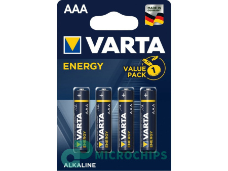 Купить Батарейка VARTA Energy LR03/AAA 4BP Батарейка VARTA Energy LR03/AAA 4BP