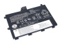 Аккумулятор (батарея) для ноутбука Lenovo Yoga 11e, 7.4V, 34Vт, 4600mAh, черная (оригинал)