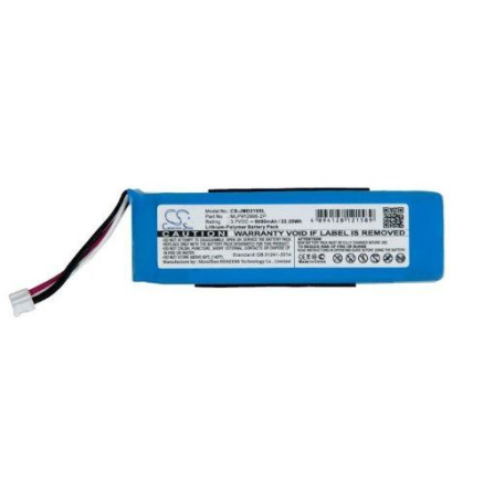 Аккумуляторная батарея GSP1029102 для JBL Charge 2 Plus 3.7V 6000mAh 22.20Wh