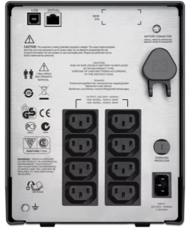Источник бесперебойного питания APC Smart-UPS C 1000VA