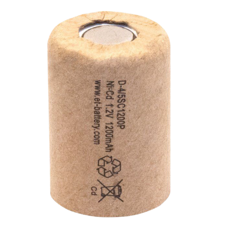 Аккумулятор ET D-4/5SC1200P (NiCd, 4000mAh, 1.2V)