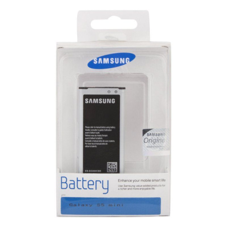 Аккумулятор EB-BG800BBE для Samsung Galaxy S5 Mini (G800F), 2100мАч