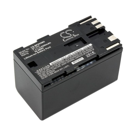 Аккумулятор усиленный CameronSino для Canon BP-941, BP-945, BP-950 5200mAh
