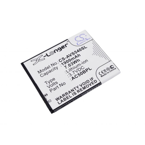 Аккумулятор для Archos 50b Platinum 1900mah CS